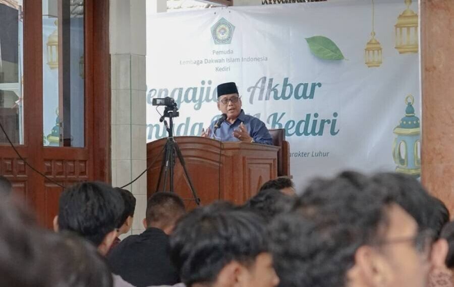DPD LDII Kota Kediri menggelar Pengajian Akbar Pemuda LDII. Foto: LINES.
