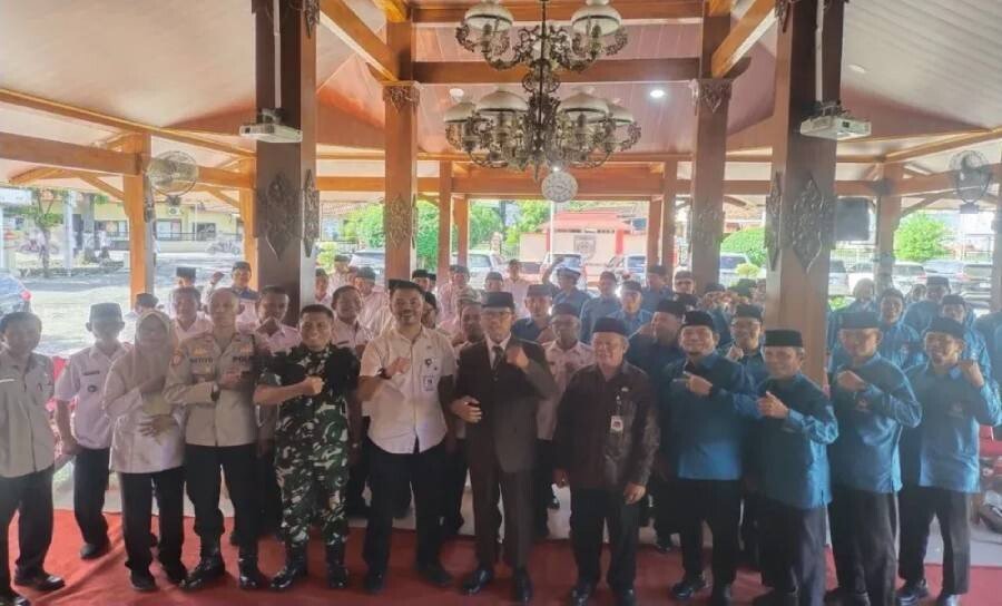 DPD LDII Kabupaten Sukoharjo mengukuhkan Pengurus PC LDII Bendosari masa bakti 2026–2031. Foto: LINES.