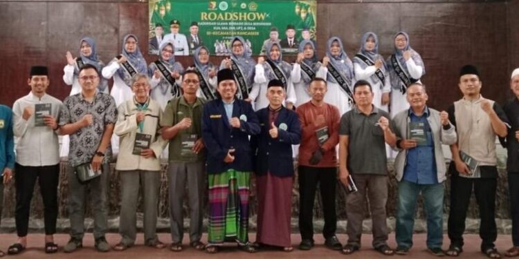 MUI Kecamatan Rancaekek menggelar Roadshow Kaderisasi Ulama pada Kamis (12/2/2026) di GOR Desa Rancaekek Wetan. Foto: LINES.
