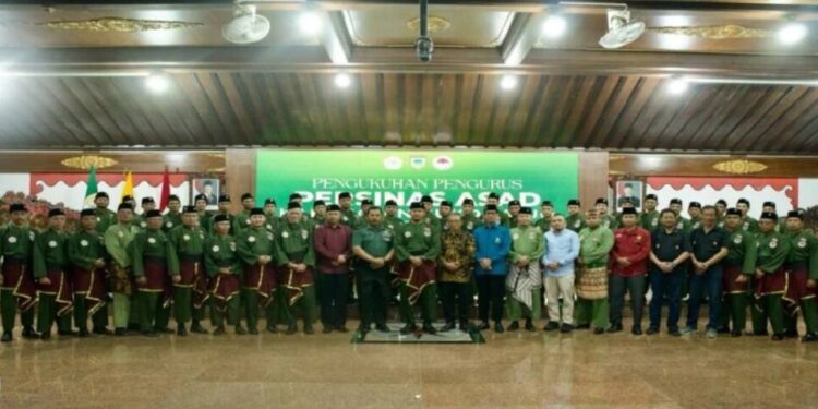 Pengurus Daerah Persinas ASAD Jawa Tengah melantik jajaran pengurus baru Persinas ASAD Kabupaten Sukoharjo. Foto: LINES.