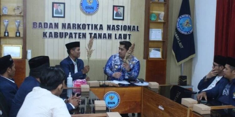 DPD LDII Kabupaten Tanah Laut, Kalimantan Selatan, bekerja sama dengan Badan Narkotika Nasional Kabupaten (BNNK) Tanah Laut. Foto: LINES.