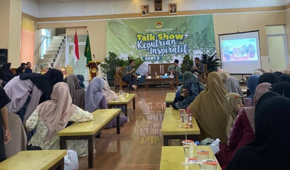 DPD LDII Kabupaten Kudus menggelar Talk Show Perempuan Inspiratif. Foto: LINES.