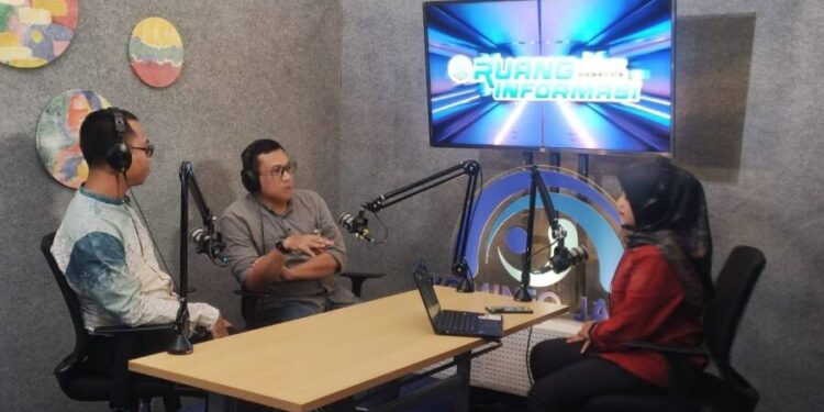 Kadep KIM DPP LDII Ludhy Cahyana diundang dialog di Dinas Komunikasi dan Informatika (Diskominfo) Provinsi Jawa Timur. Foto: LINES.