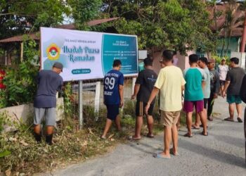 Sambut Ramadan, Warga LDII Kalukubula Gotong-royong Bersihkan Lingkungan