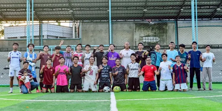 LDII Kota Banda Aceh menghelat program mini soccer. Kegiatan itu bertujuan untuk mempererat silaturahim sekaligus mendorong gaya hidup sehat di kalangan generasi muda. Foto: LINES