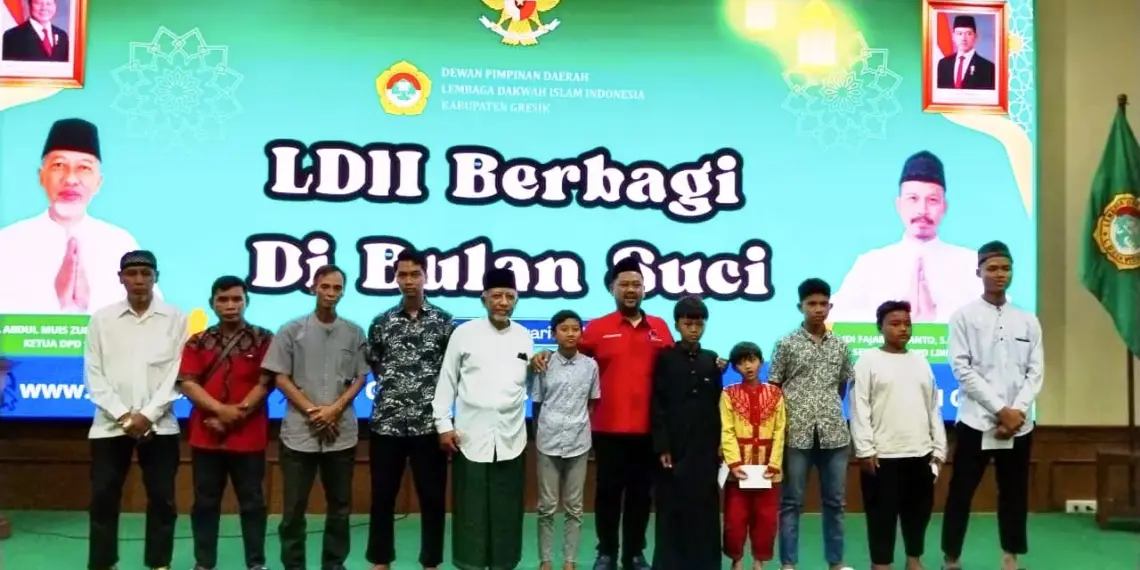 DPD LDII Kabupaten Gresik menyelenggarakan kegiatan bertajuk "LDII Berbagi di Bulan Suci" bertempat di Gedung DPD LDII Kabupaten Gresik, pada Jumat (27/02). Foto: LINES