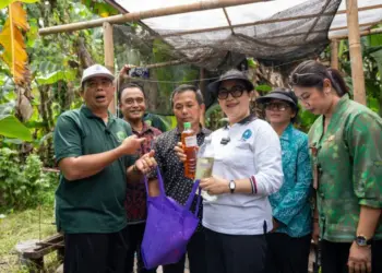 Ketua TP PKK Tabanan Apresiasi Pengolahan Sampah Jadi BBM Milik Warga LDII