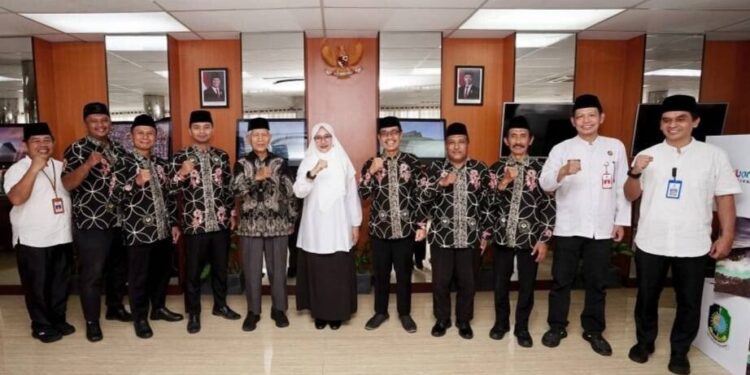 DPD LDII Kabupaten Banyuwangi menggelar audiensi dengan Bupati Banyuwangi. Foto: LINES.