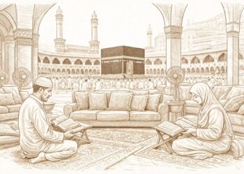 Bukan Tips dan bukan Trik: Tempat sholat yang Nyaman di Harram