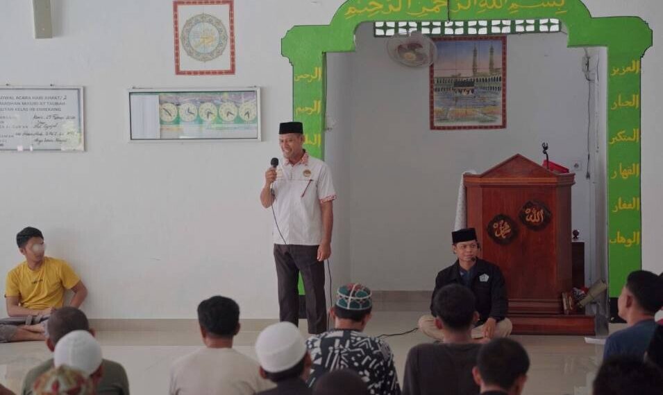 Para mubalig LDII Kabupaten Enrekang secara rutin mengisi pengajian bagi Warga Binaan Pemasyarakatan (WBP) di Rumah Tahanan Kelas IIB Enrekang. Foto: LINES.