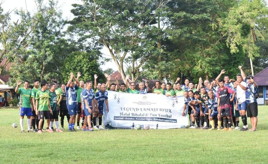 DPD LDII Luwu bersama Forsgi Lamasi memanfaatkan masa lebaran, dengan menggelar “Touring Halal Bihalal”. Foto: LINES.