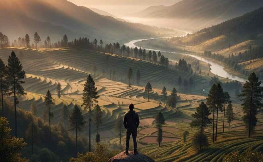 Ilustrasi Mensyukuri Nikmat: AI-Generated, LINES.