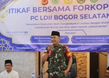 Perkuat Kebersamaan Ramadan, LDII Bogor Selatan Itikaf Bersama Forkopimcam
