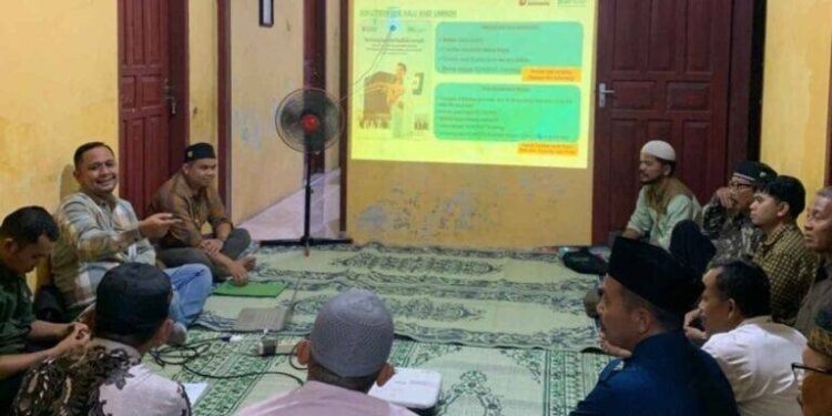 DPD LDII Kabupaten Agam menggelar kegiatan berbuka puasa bersama BSI KC Lubuk Basung. Foto: LINES.