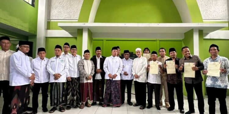 Kementerian Agraria dan Tata Ruang/Badan Pertanahan Nasional (ATR/BPN) menggelar Rapat Koordinasi Sertifikasi Tanah Wakaf di Kantor MUI Banten. Foto: LINES.