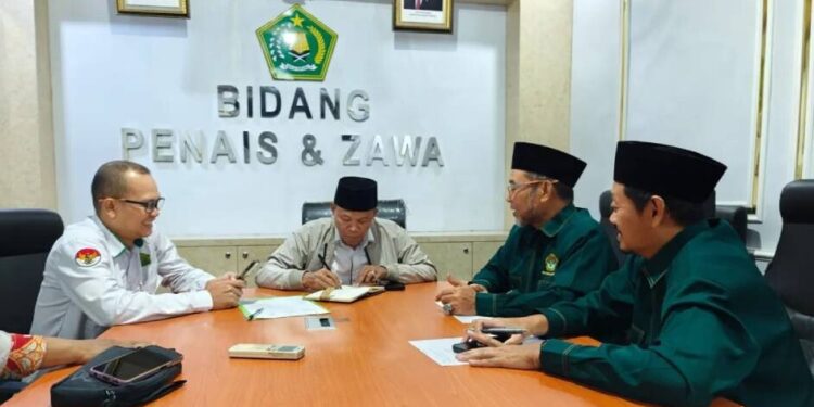 DPW LDII DKI Jakarta silaturahim dengan Kanwil Kemenag DKI Jakarta. Foto: LINES.