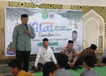 Ketua LDII Kalbar Tausiyah di Sanlat SMKN 1 Mempawah Hilir, Ajak Lima Sukses Ramadan