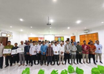 LDII Karangasem Hadiri Penyerahan Bantuan Marbot Masjid dari Kemenag