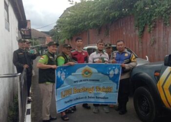 LDII Kota Bandung Bagikan Ribuan Takjil Gratis, Tebar Berkah Ramadan