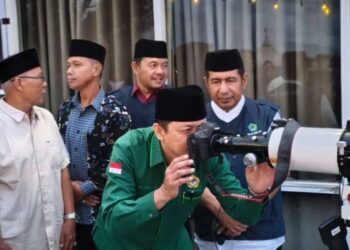 LDII Sumbar Ikut Pantau Hilal Bersama Kemenag di Hotel Rangkayo Basa