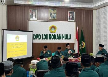 Evaluasi Kinerja dan Susun Program Prioritas, LDII Rokan Hulu Helat Rapat Kerja
