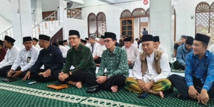 Ketua DPD LDII Tabanan, Maulana Sandijaya menghadiri undangan Safari Ramadan 1447H/2026 yang digelar Kemenag Bali. Foto: LINES.