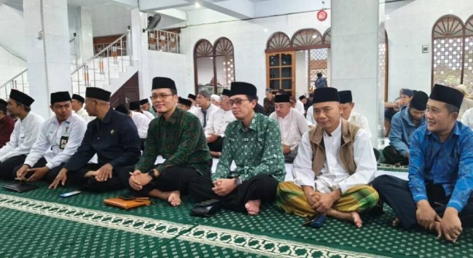 Ketua DPD LDII Tabanan, Maulana Sandijaya menghadiri undangan Safari Ramadan 1447H/2026 yang digelar Kemenag Bali. Foto: LINES.