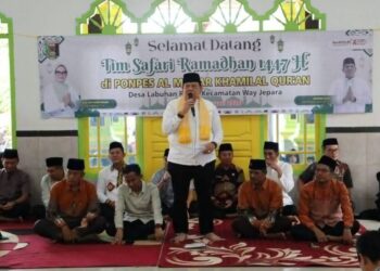 Wakil Bupati Lampung Timur Safari Ramadan di Ponpes Al Manar Khamilal Quran Naungan LDII