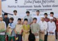 Pondok Pesantren Sumber Barokah Santuni Ratusan Anak Yatim dan Dhuafa