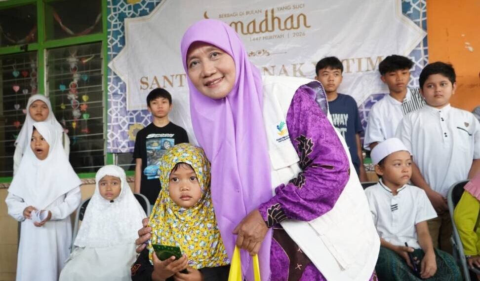 Santunan Anak Yatim DPP LDII Dukung Kampung Pancasila di Surabaya