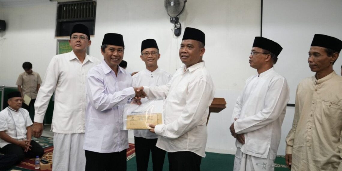 Pemerintah Kabupaten Sleman menggelar Safari Tarawih Ramadan 1447 Hijriah di Masjid Al Falah LDII, Kapanewon Turi, Sleman, Daerah Istimewa Yogyakarta. Foto: LINES