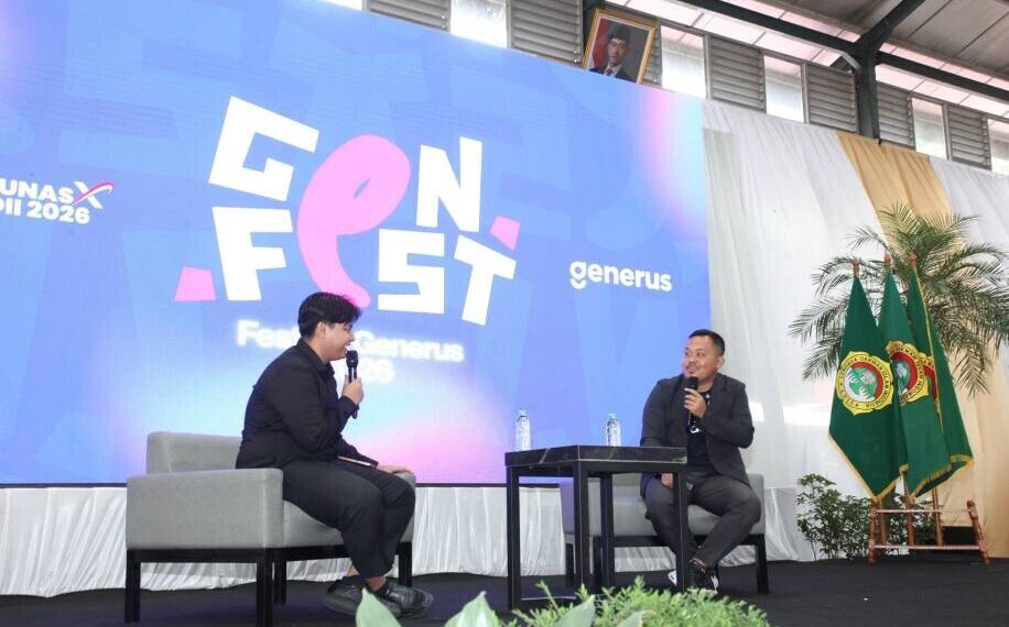 Talkshow inspiratif GenFest di Munas X LDII bertajuk “Dari Nol Jadi Level Up”. Foto: LINES.