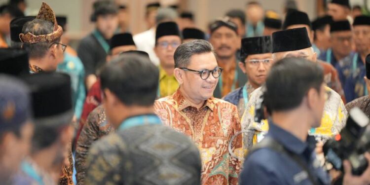 Gubernur Lembaga Ketahanan Nasional (Lemhannas) RI, TB Ace Hasan Syadzily menghadiri Munas X LDII. Foto: LINES.