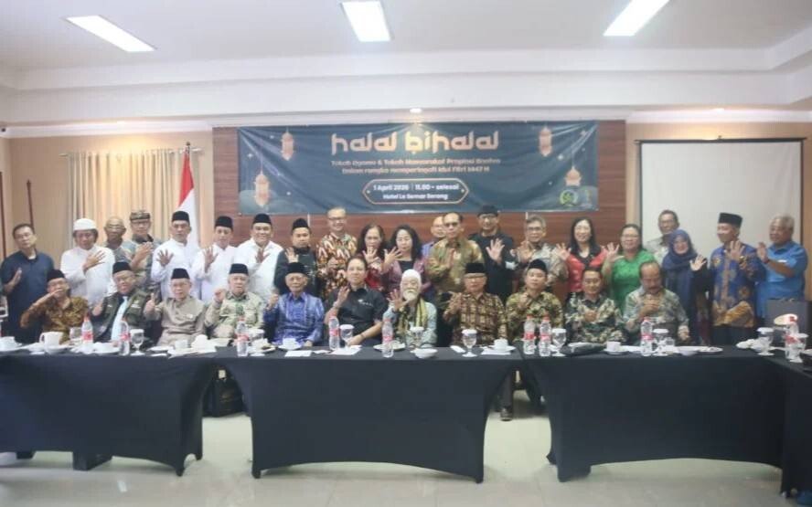 Memperingati Idul Fitri 1447 H, DPW LDII Banten menghadiri halal bihalal yang digelar oleh Musyawarah Pimpinan Gereja (Muspija) Banten. Foto: LINES.