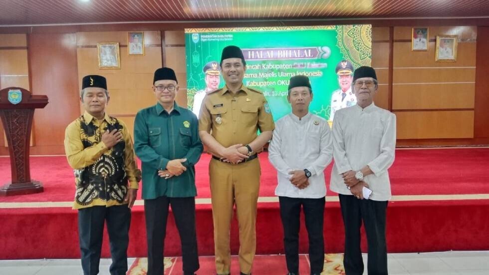 DPD LDII Kabupaten Ogan Komering Ulu (OKU) Selatan menghadiri undangan halal bihalal Pemerintah Kabupaten OKU Selatan. Foto: LINES.