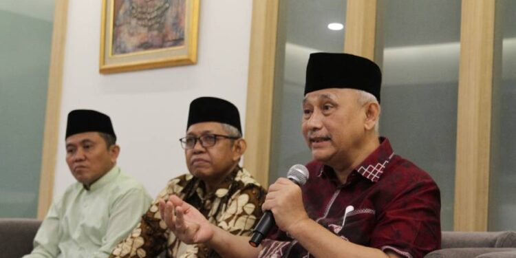 Ketua Umum DPP LDII, KH Chriswanto Santoso, menegaskan bahwa Munas X menjadi momentum penting untuk memperkuat peran LDII dalam menjawab tantangan bangsa. Foto: LINES.