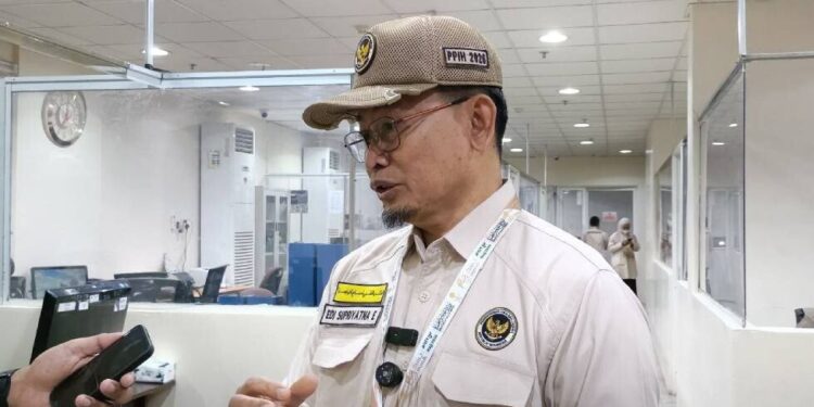 Kepala Seksi Kesehatan PPIH Arab Saudi Daerah Kerja Makkah, dr. Edi Supriyatna. Foto: LINES.