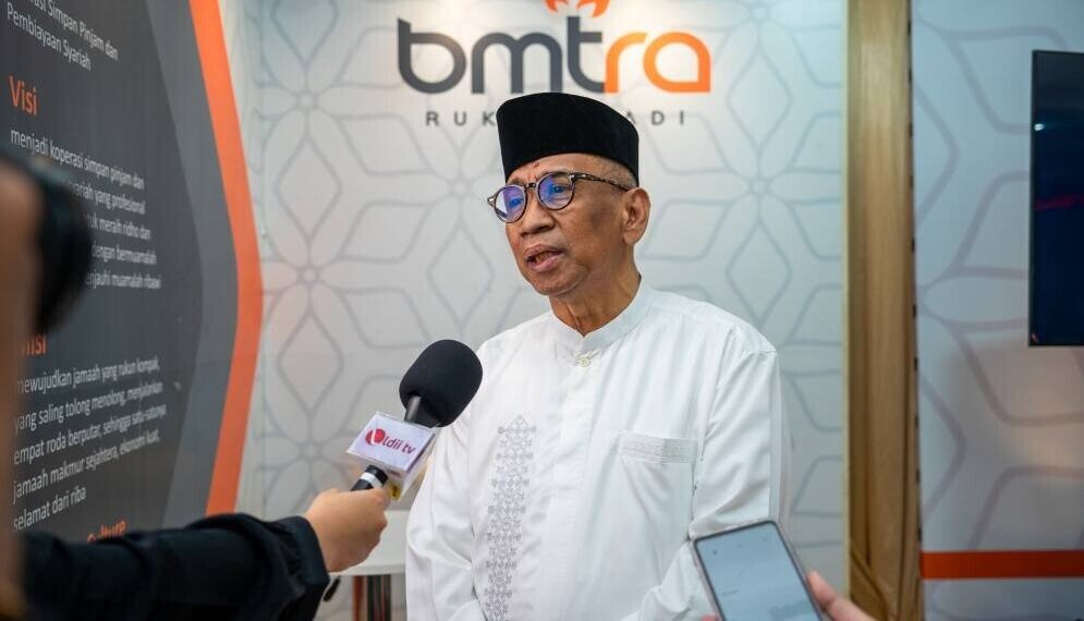 Ketua KSPPS Rukun Abadi, Supartono pada RAT tutup buku 2025. Foto: LINES.