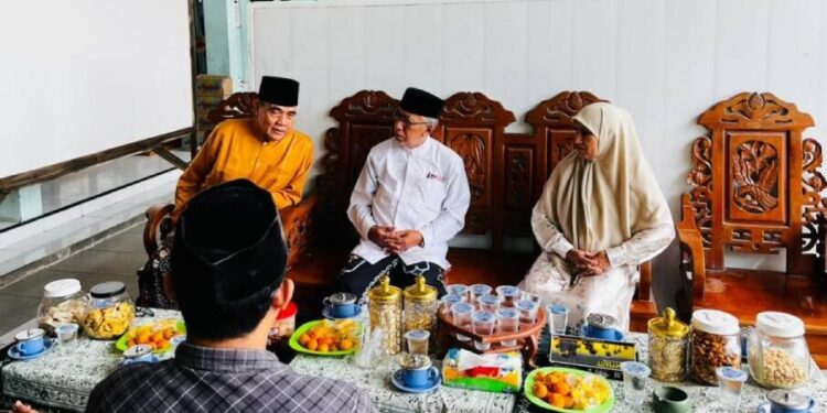 DPD LDII Kabupaten Rembang menghadiri silaturahim Habib Ubaidillah dan MUI Rembang. Foto: LINES.