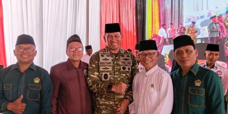 DPD LDII Kabupaten Lampung Tengah menghadiri silaturahim dan halal bihalal bersama. Foto: LINES.