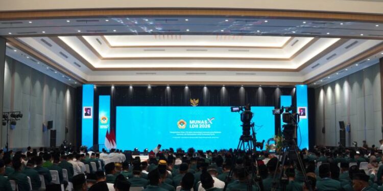 Suasana Munas X LDII 2026, Selasa (7/4). Foto: LINES.