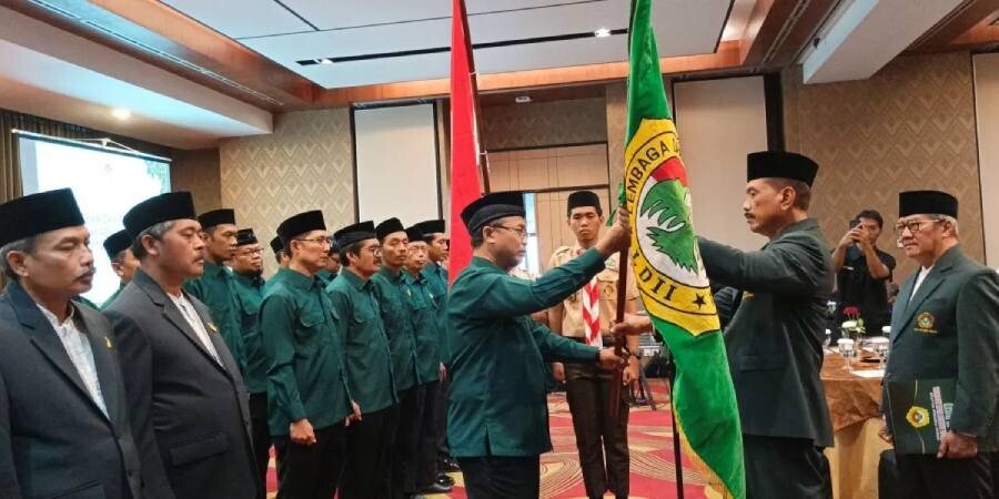 Pelantikan kepengurusan baru DPD LDII Kota Semarang. Foto: LINES.