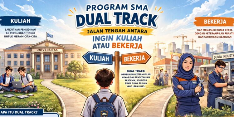 Ilustrasi Program Dual Track.