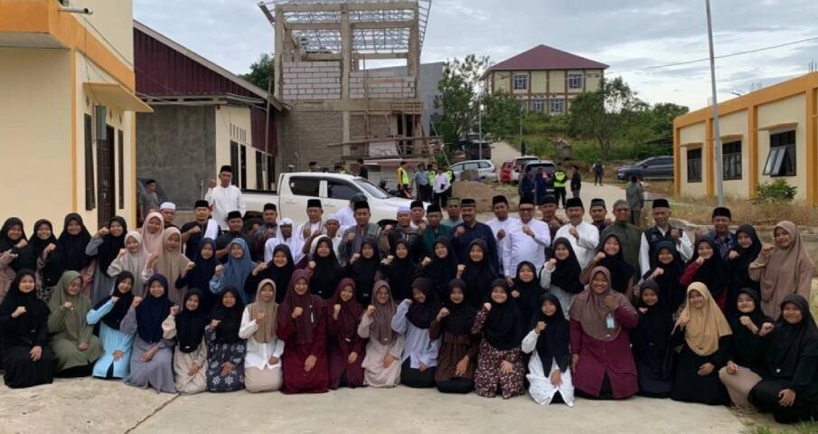 Pemerintah Kabupaten Kutai Kartanegara (Kukar), Kalimantan Timur, menggelar Safari Subuh yang berkunjung ke Ponpes Baitul Izza. Foto: LINES.