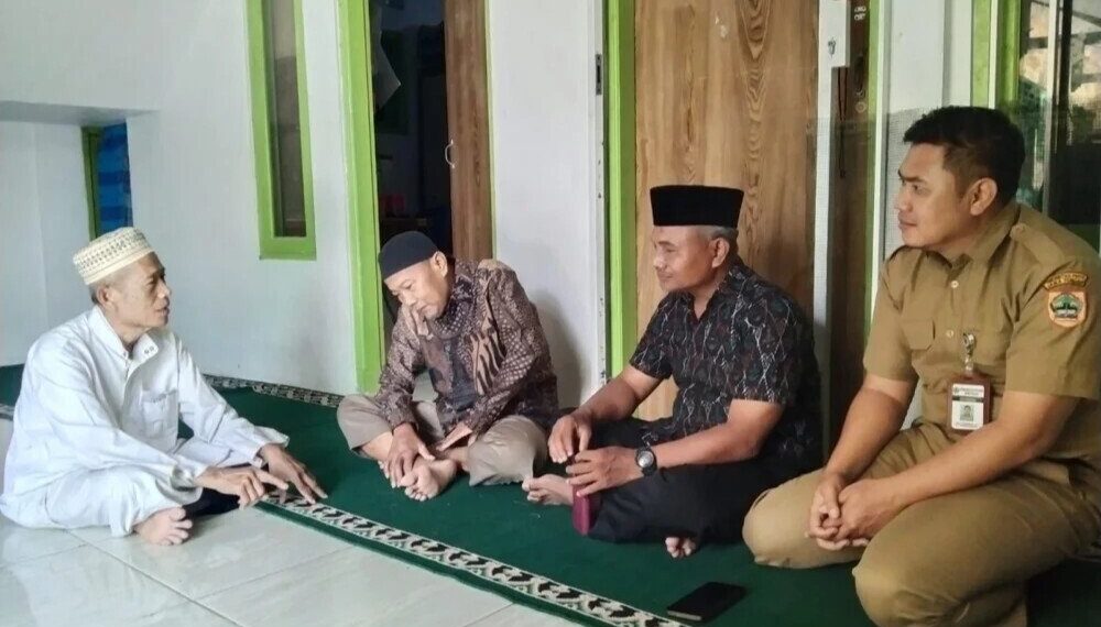 Pengurus Cabang LDII Kecamatan Petarukan menggelar silaturahim dan audiensi dengan Ketua MUI Kecamatan Petarukan pada Senin, (16/3/2026). Foto: LINES