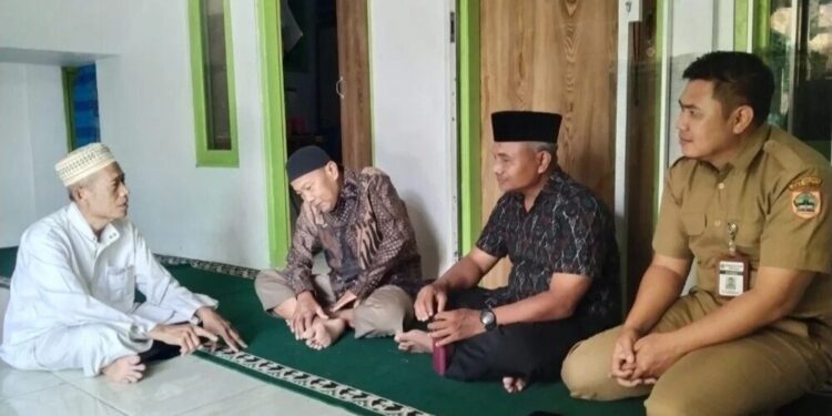 Pengurus Cabang LDII Kecamatan Petarukan menggelar silaturahim dan audiensi dengan Ketua MUI Kecamatan Petarukan pada Senin, (16/3/2026). Foto: LINES