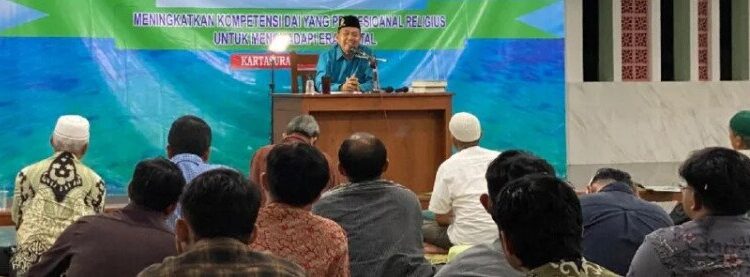 DPD LDII Kabupaten Sukoharjo menggelar pembekalan dai di Masjid Baitul Makmur, Pabelan, Kartasura, Minggu (19/4/2026). Foto: LINES