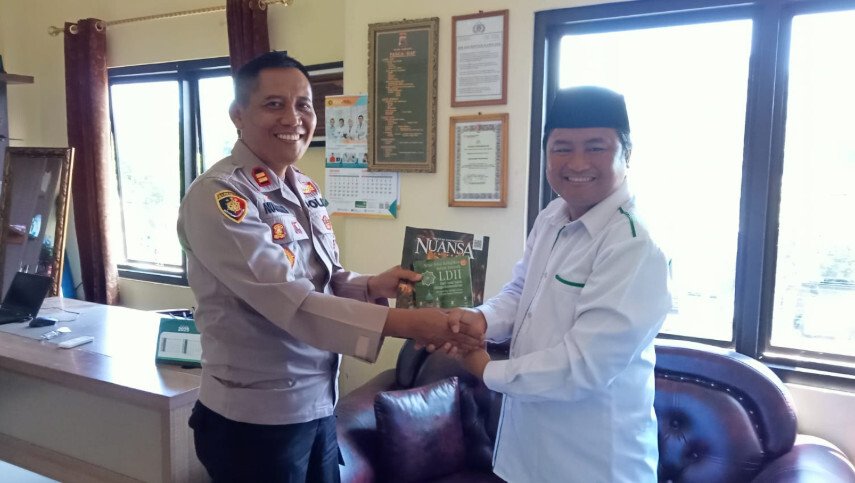 LDII Purwantoro menggelar silaturahim dengan Forum Koordinasi Pimpinan Kecamatan setempat, pada Senin (16/3/2026). Foto: LINES