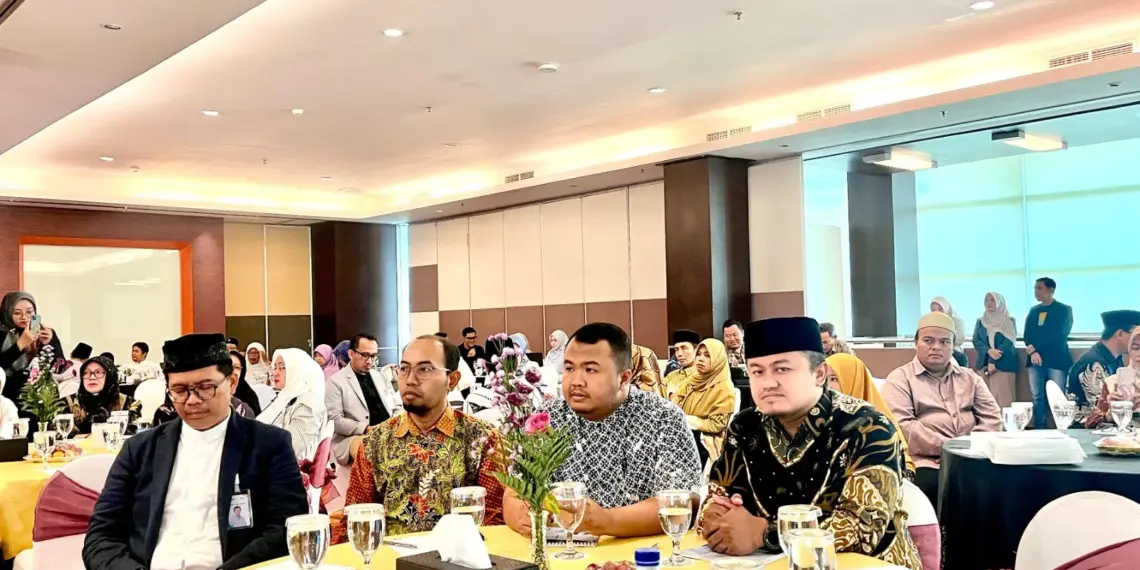 Yayasan Wali Barokah menghadiri undangan Bank Syariah Indonesia (BSI) dalam acara Gathering Sekolah Islam dan Pesantren. Foto: LINES