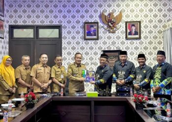 Audiensi dengan Kesbangpol, LDII Lampung Diskusikan Program Dakwah dan Pengembangan SDM